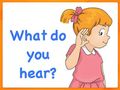 Spiel Kinderquiz: Was hörst du?  Online