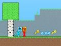 Spiel Feuer und Wasser Strichmännchen  Online