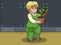 Spiel Erfreulicher Junge, der die Pflanze rettet  Online