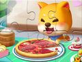 Spiel Puzzle: Pizzahund  Online