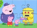 Spiel Puzzle: Peppa-Roboter  Online