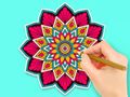 Spiel Malbuch: Mazy Flower  Online