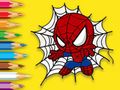 Spiel Malbuch: Baby Spiderman  Online