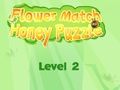 Spiel Blumen-Match-Honig-Puzzle  Online