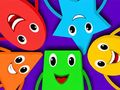 Spiel Kinderquiz: Bunte Formen  Online