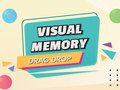 Spiel Visuelles Gedächtnis-Drag-Drop  Online