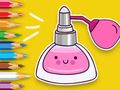 Spiel Malbuch: Parfümflasche  Online
