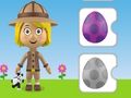Spiel Welt der Alice-Dino-Farben  Online