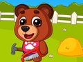 Spiel Kinder bauen Haus  Online