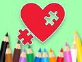 Spiel Malbuch: BTS-Herz-Puzzle  Online