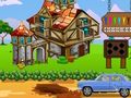 Spiel Moderne blaue Autoflucht  Online