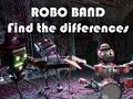 Spiel Robot Band – Finden Sie die Unterschiede  Online