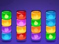 Spiel Sortierpuzzle mit Bonbonfarben  Online