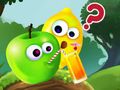 Spiel Kinderquiz: Was wissen Sie über Obst?  Online