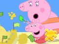 Spiel Puzzle: Peppa Pig macht Sand  Online