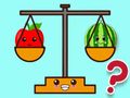 Spiel Kinderquiz: Gesunder Menschenverstand zum Thema Gewicht  Online