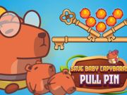 Spiel Speichern Sie Baby Capybaras Pull Pin  Online
