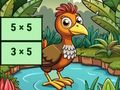 Spiel Multiplikationsvogelbild aufdecken  Online