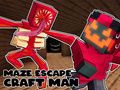 Spiel Labyrinth Escape: Craft Man Online