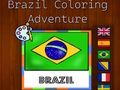 Spiel Abenteuer zum Ausmalen in Brasilien  Online