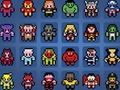 Spiel Bilder nach Zahlen Superhelden  Online