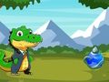 Spiel Krokodil erreicht den Teich  Online