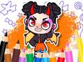 Spiel Malbuch: Avatar World Cute Devil  Online