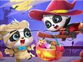 Spiel Puzzle: Baby-Panda-Halloween  Online
