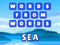 Spiel Worte aus Worten: Meer  Online