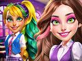Spiel Prinzessinnen in der Horrorschule  Online