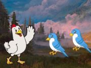 Spiel Hen Hen trifft den Kumpel Online