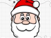 Spiel Malen Sie mit dem Weihnachtsmann  Online