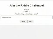 Spiel Rätsel-Herausforderung  Online