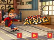 Spiel Der verrückte Skater Alvin  Online