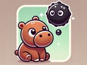 Spiel Verstecke das Moodeng-Flusspferd!  Online