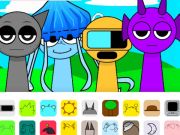 Spiel Sprunki mit OC  Online