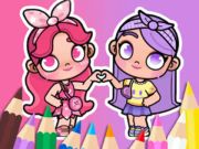 Spiel Malbuch: BFF in der Avatar-Welt  Online