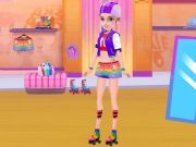Spiel Rollschuh-Mädchen  Online