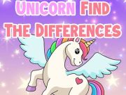 Spiel Einhorn findet die Unterschiede  Online