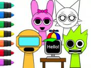 Spiel Malbuch: Sprunki Incredibox  Online