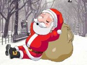 Spiel Erwecke den schlafenden Weihnachtsmann  Online