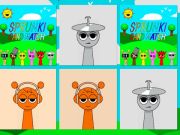 Spiel Sprunki-Kartenspiel  Online
