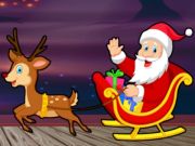 Spiel Finde den Weihnachtsmann mit Geschenk  Online