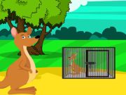 Spiel Rotes Känguru-Baby aus dem Käfig gerettet  Online