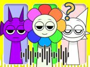 Spiel Kinderquiz: Sprunki Incredibox-Sprachrätsel  Online
