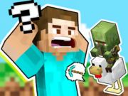 Spiel Kinderquiz: Errate die Minecraft-Stimme  Online