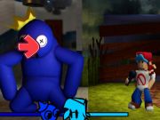 Spiel FNF gegen Rainbow Friends  Online