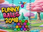 Spiel Lustige Bälle 2048  Online