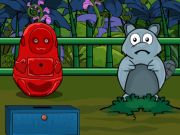 Spiel Füttere das hungrige Eichhörnchen  Online