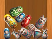 Spiel Matreshki zusammenführen  Online